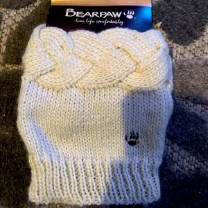 Bearpaw Beige Boot Toppers.